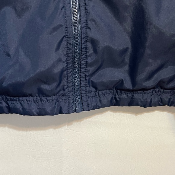 Reebok Vintage Windbreaker Navy white trim Sz L EC looks like never worn - Picture 11 of 15